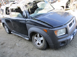 2003 HONDA ELEMENT EX BLACK 2.4L VTEC AT 4WD A15262